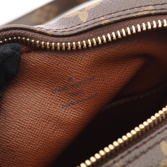 Louis Vuitton Amazon Shoulder Bag Canvas Leather Monogram Brown - Picture 4 of 8